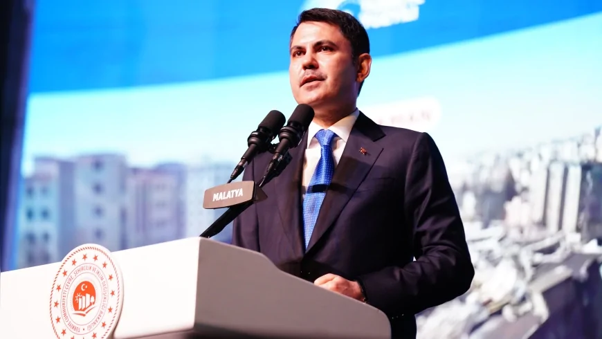 Çevre Şehircilik ve İklim Değişikliği Bakanı Murat Kurum: “Deprem konutları bitti ama deprem bölgesinde işimiz bitmedi”