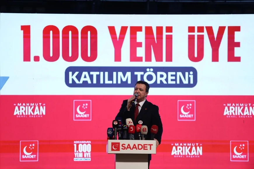 Saadet Partisi Genel Başkanı Mahmut Arıkan: “Bahane Üretenlerin Değil, Çözüm Üretenlerin İktidarı Olacağız”