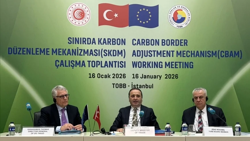 Ticaret Bakan Yardımcısı Mustafa Tuzcu İstanbul’da AB yetkilisiyle SKDM ve e-ticareti masaya yatırdı