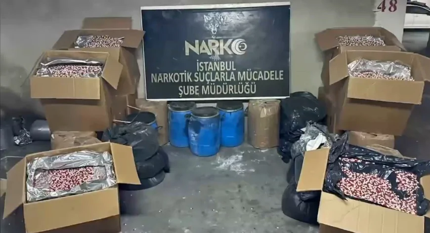 İçişleri Bakanı Ali Yerlikaya: “Sancaktepe’de 2 milyon 760 bin uyuşturucu hap ele geçirildi, 2 şüpheli yakalandı”