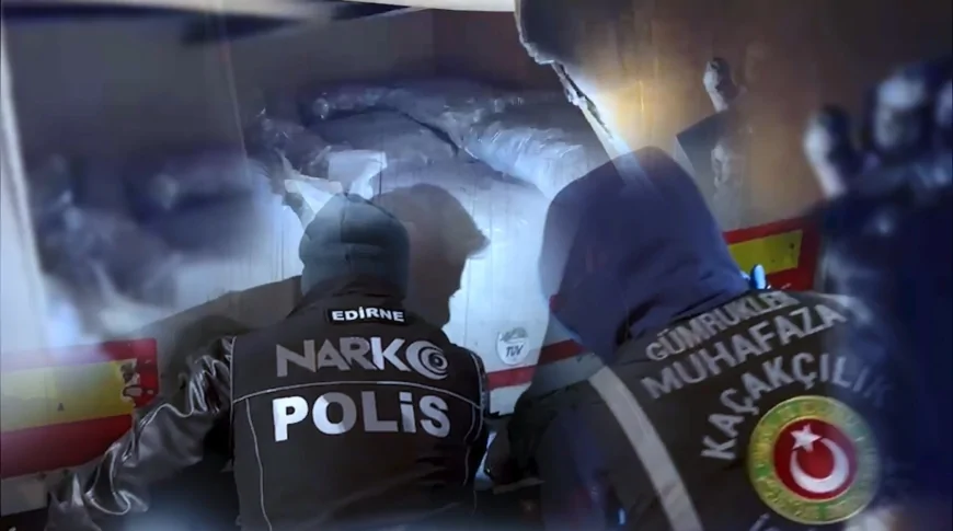 İçişleri Bakanı Ali Yerlikaya: “Uyuşturucuya karşı savaş açtık” Edirne’de 289 kilo uyuşturucu ele geçirildi