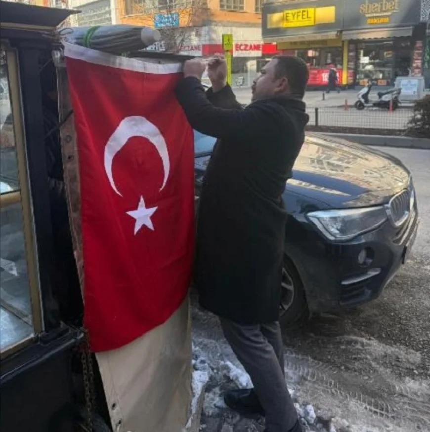 Ülkü Ocakları Çorum İl Başkanı Abdullah Dalyan: “Türk Bayrağı Milletimizin Namusu ve Onurudur”