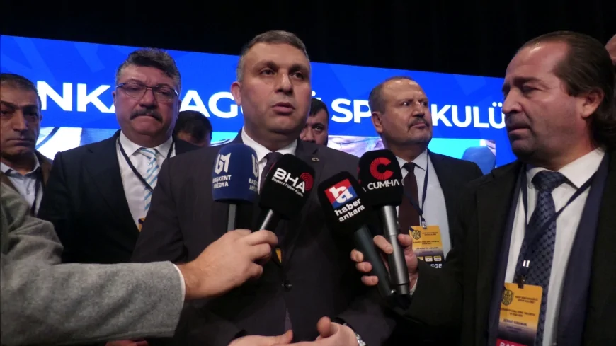 MKE ANKARAGÜCÜ OLAĞANÜSTÜ GENEL KURULU TAMAMLANDI YENİ BAŞKAN İLHAMİ ALPARSLAN: “ANKARA GÜCÜ BİRLİK VE BERABERLİKLE AYAĞA KALKACAK”