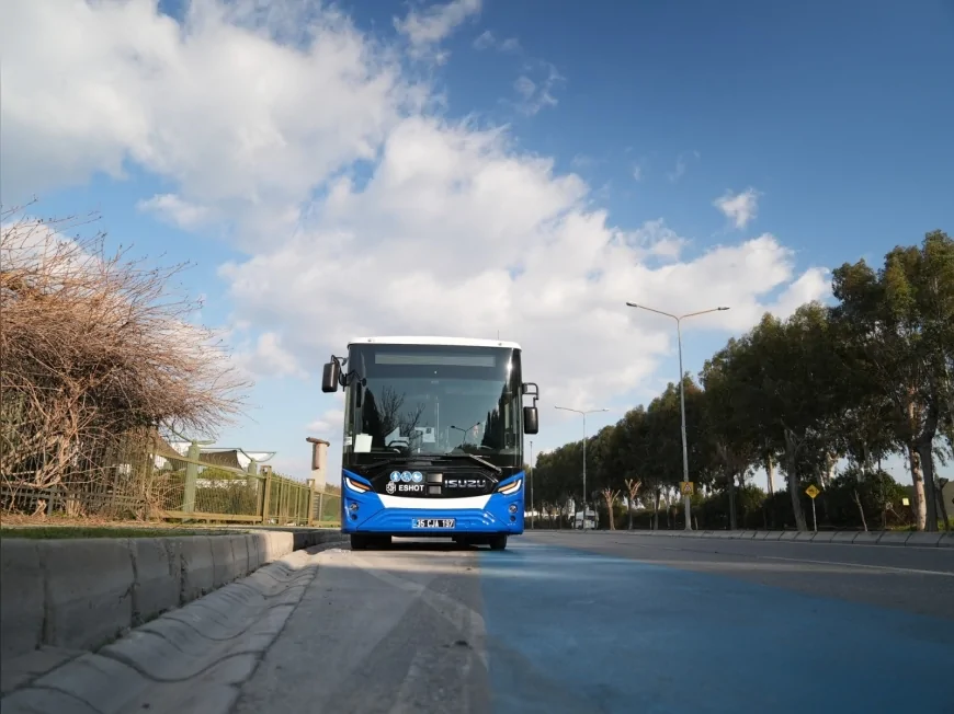 İzmir Büyükşehir Belediyesi’nden Metro Çalışmalarına Ulaşım Önlemi: 552 Numaralı Ring Hattı Devrede