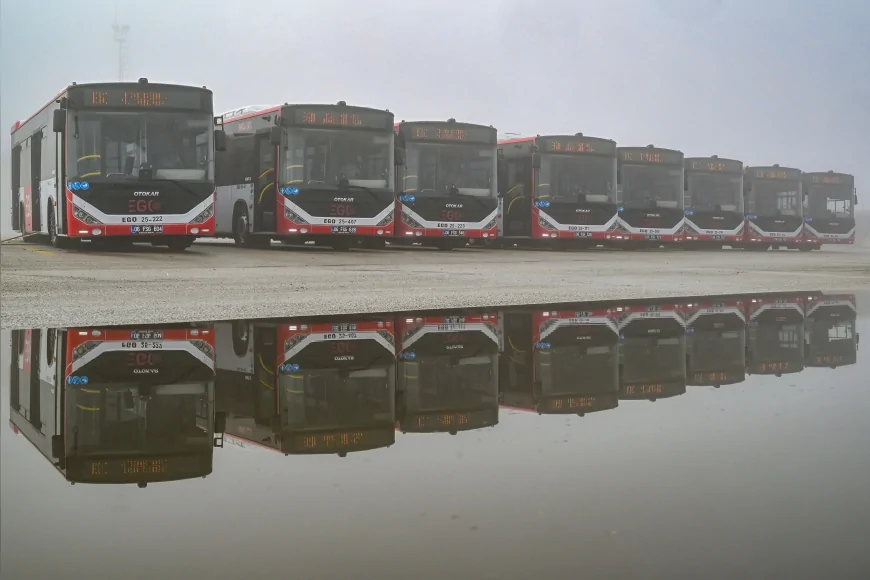 Ankara’da Toplu Ulaşım Güçleniyor: EGO Genel Müdürlüğü Filosuna 8 Yeni Çevreci Otobüs Daha Kattı