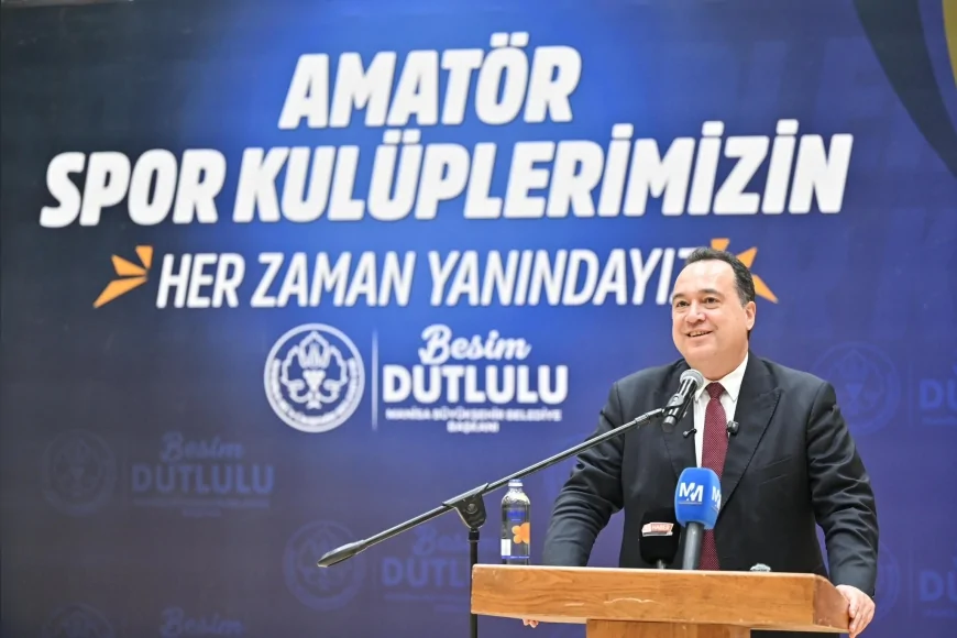 Manisa Büyükşehir Belediye Başkanı Besim Dutlulu: “Amatör Spor Kulüplerimize 12 Milyon 750 Bin Liralık Desteği Üç Katına Çıkardık”