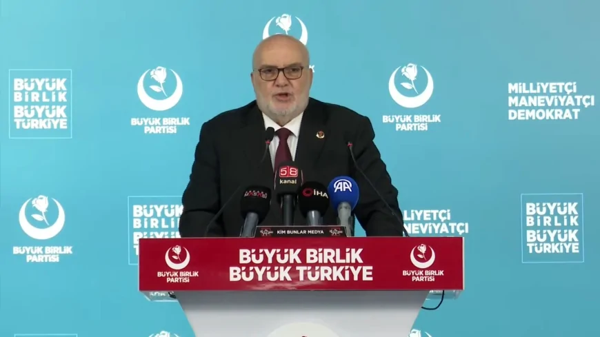 Büyük Birlik Partisi Genel Sekreteri Ahmet Yelis: “33 yıllık kutlu yürüyüşümüz aynı kıblede, aynı hilalin altında kararlılıkla sürüyor”