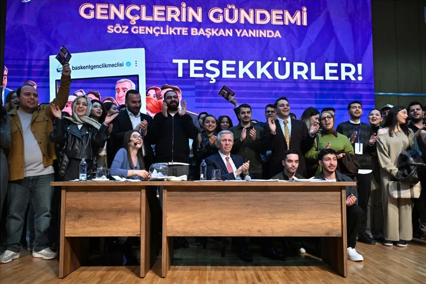 Ankara Büyükşehir Belediye Başkanı Mansur Yavaş: “Gençlerin Aklına İhtiyacımız Var, Ankara’yı Birlikte Yöneteceğiz”