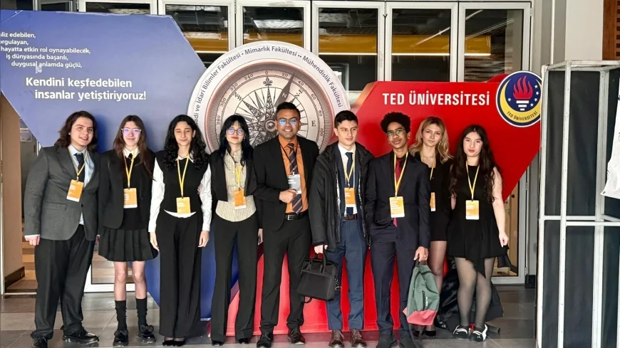 Gökkuşağı Koleji Öğrencileri TEDMUN Konferansı’nda Ankara’yı Temsil Etti İki Öğrenci Uluslararası Diplomasi Ödülü Kazandı