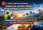 Enerji ve Tabii Kaynaklar Bakanlığı: “Verimlilik Artırıcı Proje Destek Programı’nın kapsamını genişlettik”