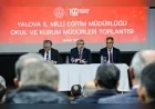 Yalova İl Millî Eğitim Müdürü Aytekin Yılmaz Başkanlığında İkinci Dönem Öncesi Okul Müdürleri Toplantısı Gerçekleştirildi