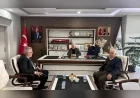Yeniden Refah Partisi Teşkilat Başkan Yardımcısı Lütfi Şenocak Samsun Kavak Belediye Başkanı Şerif Ün’ü Ziyaret Etti