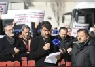 Ankara Filistin Dayanışma Platformu İsrail’in Gazze’deki Ateşkes İhlallerini Protesto Etti
