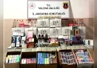 Yalova İl Jandarma Komutanlığı Merkez İlçede Kaçak Alkol ve Tütün Operasyonu Gerçekleştirdi