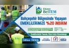 Düzce Belediyesi İştiraki Beltem A.Ş.’den Bahçeşehir’de İkamet Eden Emeklilere Yüzde 20 İndirimli Hizmet Desteği