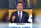 DEVA Partisi Genel Başkanı Ali Babacan: “Akın Gürlek’in atanması usulen yanlış, Türkiye doğal kutup başıdır”