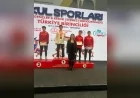 Düzce Belediyesi Spor Akademisi Sporcusu Mert Halil İşler Türkiye Şampiyonası’nda Üçüncü Oldu