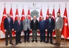 ÇORUM VALİSİ ALİ ÇALGAN TÜRK OCAKLARI ÇORUM ŞUBE YÖNETİMİNİ KABUL ETTİ