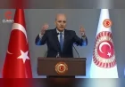 TBMM BAŞKANI NUMAN KURTULMUŞ: “KUZEY KIBRIS’IN YANINDA OLMAKTAN ASLA VAZGEÇMEYECEĞİZ”