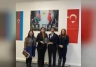 Bürokratlar ve Diplomatlar Birliği Azerbaycan Kültür Merkezi Yöneticisi Dr. Şehlâ Aslan’ı Ziyaret Etti