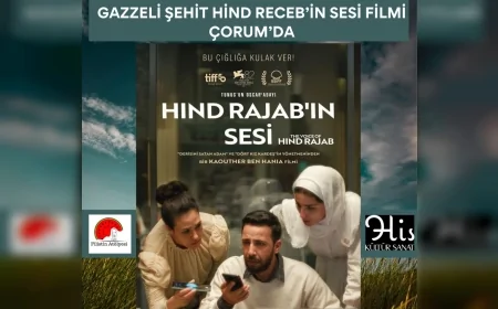 Çorum’da Gazze Dramını Anlatan “Hind Rajab’ın Sesi” Filmi Özel Gösterimle İzleyiciyle Buluştu