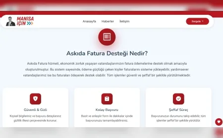 Manisa Büyükşehir Belediyesi’nden Dijital Dayanışma Adımı: “Askıda Fatura” Uygulaması Başladı