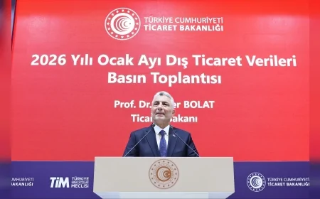 Ticaret Bakanı Ömer Bolat: “Zorlu küresel koşullara rağmen Türkiye üretim ve ihracatta istikrarını koruyor”