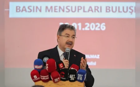 Eskişehir Valisi Dr. Erdinç Yılmaz: “Basın Doğru Bilgilendirme ve Sağlıklı İletişimin Temel Unsurudur”