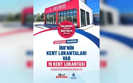 İstanbul Büyükşehir Belediyesi’nin 2019’da Başlattığı Kent Lokantaları Projesi 19 Noktaya Ulaştı