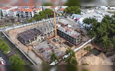 Muğla Büyükşehir Belediyesi Abide H. Nuri Öncüer Huzurevi’ni Depreme Dayanıklı ve Modern Yapıyla Yeniden İnşa Ediyor