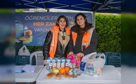 Kuşadası Belediyesi Yarıyıl Tatili Sonrası İhtiyaç Sahibi Öğrencilere Haftalık Beslenme Desteğini Yeniden Başlattı