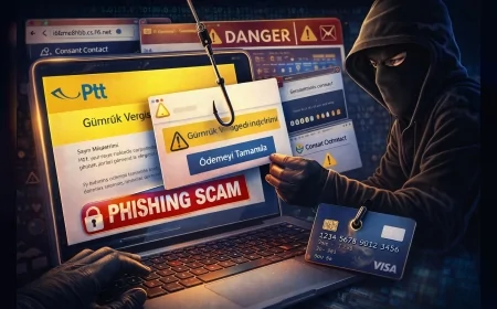 PTT Adıyla Gönderilen Bu Maili Açan Yandı Gümrük Vergisi Tuzağıyla Kart Bilgileri Ele Geçiriliyor
