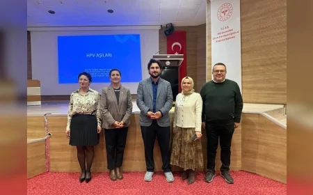 Çorum’da Sağlık Personeline Serviks Kanseri ve HPV Aşıları Eğitimi: “Erken Tanı ve Aşılama Hayati”