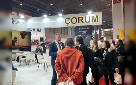 EMITT 2026’da Çorum Rüzgârı: Gastronomi, Kültür, Doğa ve Tarih İstanbul’da Tanıtılıyor