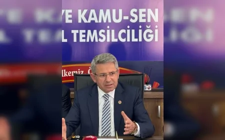 Türk Diyanet Vakıf-Sen Genel Sekreteri Hilmi Şanlı: “Memur ve Emekli Alarm Veriyor, Maaşlar Daha Cebe Girmeden Eriyor”