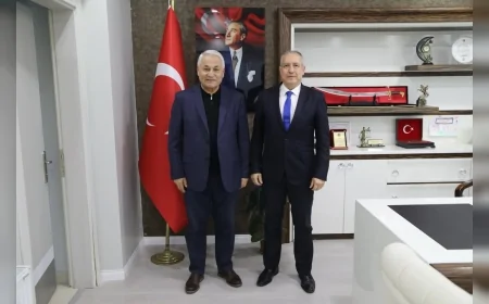 Kavak Belediye Başkanı Şerif Ün: “Nazik ziyaretleri ve verimli sohbetleri için teşekkür ediyorum”