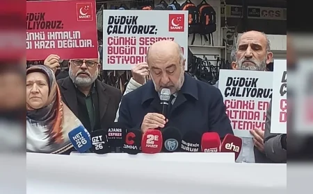 Saadet Partisi Eskişehir İl Başkanı Fesih Bingöl: “Sesimizi duyan var mı diye haykırıyoruz”