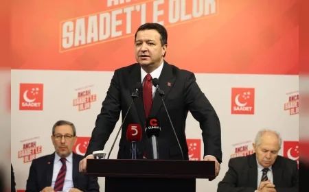 Saadet Partisi Genel Başkanı Mahmut Arıkan: “Türkiye’de kaynak var ama vicdan yok”
