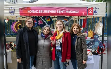 Konak Belediyesi Sevgililer Günü’nü emek vurgusuyla kutluyor: El Emeği Kermesi ve aşk şarkıları Konak’ta buluşuyor