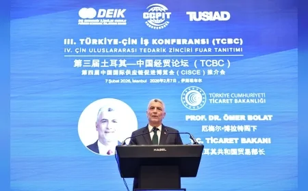 Ticaret Bakanı Ömer Bolat İstanbul’daki Türkiye–Çin İş Konferansı’nda: “Beklentimiz temasların somut ortaklıklara dönüşmesi”