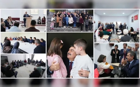 Millî Eğitim Bakanı Yusuf Tekin Erzurum’da: “Yeni okulumuz Pazartesi günü evlatlarımıza kapılarını açacak”