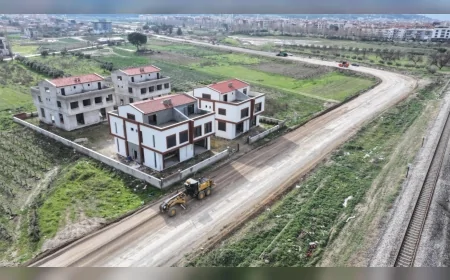 Manisa Büyükşehir Belediyesi’nden Salihli’de Modern Yol Hamlesi Yeni Tesisten Çıkan Asfalt Hacıbektaşlı’ya Serildi