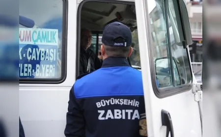 Denizli Büyükşehir Zabıtası’ndan şehir içi minibüslere kapsamlı denetim: Güvenli ve konforlu ulaşım vurgusu