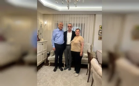 Etimesgut Belediye Başkanı Erdal Beşikçioğlu’ndan 212 Gün Sonra Özgürlüğüne Kavuşan Zeydan Karalar’a Destek Ziyareti