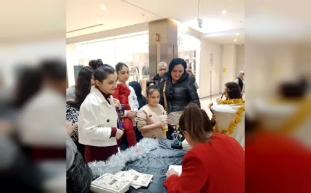 Yazar Gamze Erden Gaziantep’te okurlarıyla buluştu: “Mezopotamya'dan Hediye” kitabı Sanko Park’ta yoğun ilgi gördü