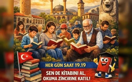Plaka Kodu 19’un Şehri Çorum’da Saat 19.19’da Binlerce Kişi Aynı Anda Kitap Okuyacak