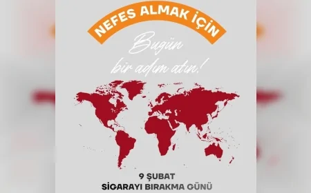9 Şubat Dünya Sigarayı Bırakma Günü’nde Çorum’daki Okullarda Öğrencilere Yönelik Farkındalık Etkinliği Düzenleniyor