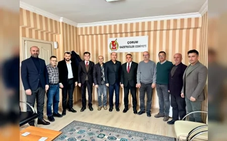 AK Parti Çorum İl Başkanı Av. Yakup Alar: “Basının Sorunlarının Çözümünde Üzerimize Düşeni Yapmaya Hazırız”