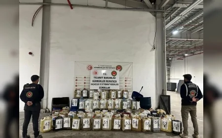 Ticaret Bakanlığı Gümrükler Muhafaza Ekiplerinden 2026’ya Rekor Başlangıç: Ocakta 7 Milyar 655 Milyon TL’lik Kaçak Eşya Yakalandı