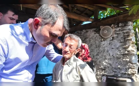 Çevre Şehircilik ve İklim Değişikliği Bakanı Murat Kurum: “Cavit Amcanın Artık Yüzü Gülüyor”